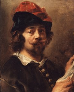 Selbstporträt, ca. 1640 von Jacob Jordaens