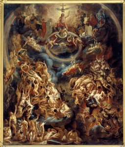 Das Jüngste Gericht. Gemälde von Jacob Jordaens (1593-1678) 1653
