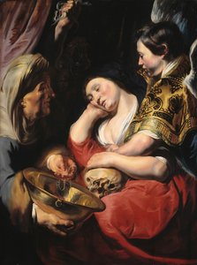 Die Versuchung der Magdalena, ca. 1616-17 von Jacob Jordaens