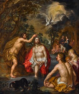Die Taufe Christi von Jacob Lois