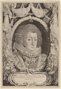 Maria Anna von Spanien von Jacob Louis after Pieter Claesz Soutman