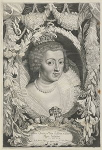 Porträt von Anna von Österreich