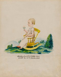 Porträt von Carolina Musser von Jacob Maentel