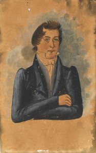 Porträt eines Mannes, frühes 19. Jahrhundert von Jacob Maentel