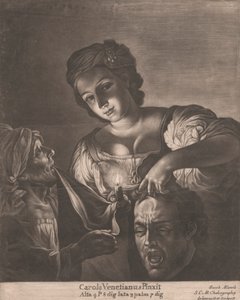Judith mit dem Kopf des Holofernes von Jacob Mannl