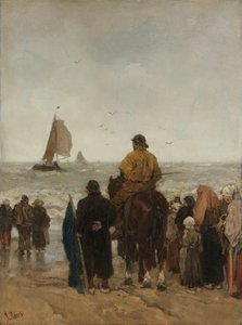 Ankunft der Boote von Jacob Maris