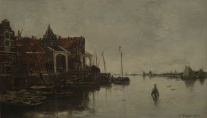 Hafenszene von Jacob Maris