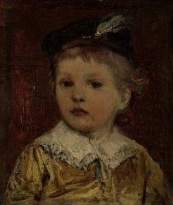 Porträt von Willem, vermutlich Willem Matthijs Maris Jbzn, Sohn von Jacob Maris von Jacob Maris