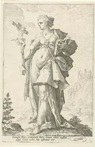 Glaube (Fides) von Jacob Matham (attributed to)