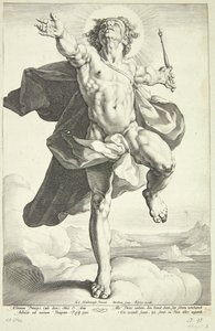 Apollo als Sonne von Jacob Matham