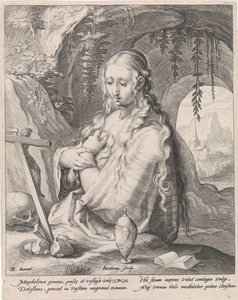 Reuige Maria Magdalena von Jacob Matham