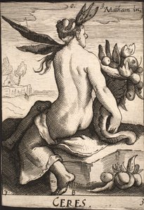 Ceres von Jacob Matham