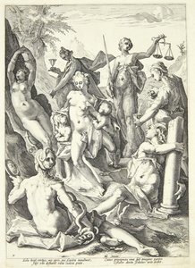 Die sieben Tugenden von Jacob Matham