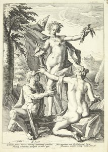 Die drei Schicksalsgöttinnen von Jacob Matham