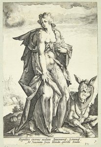 Faulheit von Jacob Matham