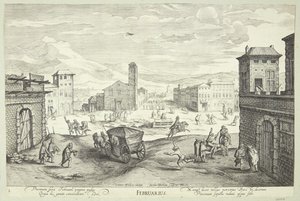 Februar von Jacob Matham