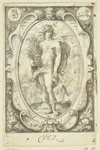Frühling von Jacob Matham