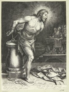 Jesus an der Säule (nach der Geißelung)