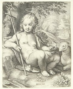 Johannes der Täufer in der Wildnis