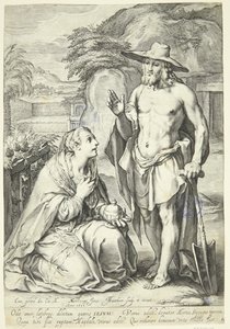 Noli me tangere von Jacob Matham