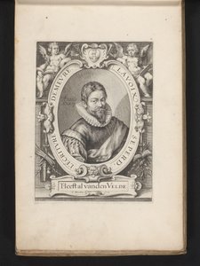 Porträt von Jan van den Velde im Alter von 36 Jahren (Spieghel der Schreibkunst)