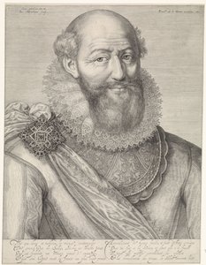 Porträt von Maximilien de Béthune von Jacob Matham