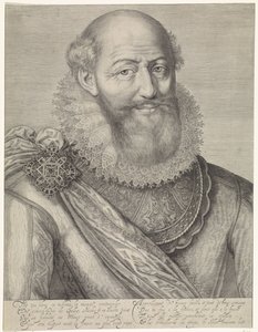 Porträt von Maximilien de Béthune von Jacob Matham