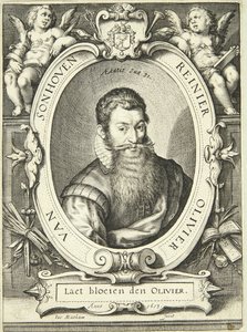 Porträt von Reinier Olivier van Sonhoven von Jacob Matham