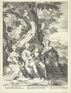 Glaube, Hoffnung und Liebe von Jacob Matham