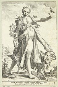 Wollust von Jacob Matham