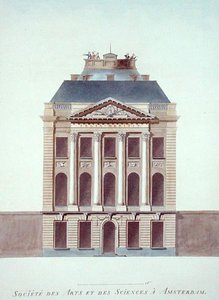 Gesellschaft der Künste und Wissenschaften, Amsterdam, aus 