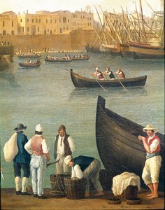 Muschelfischer aus Monopoli, Apulien, Italien