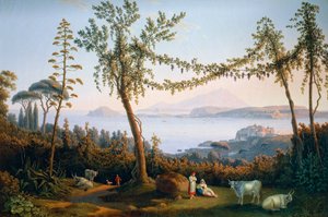 Der Golf von Pozzuoli von Jacob Philippe Hackert