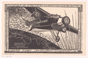 Flucht des Pelikans von Amsterdam nach Batavia im Jahr 1933 von Jacob Pieter van den Bosch