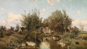 Landschaft bei Waasmunster