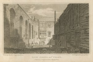 Savoy Chapel und Palast von Jacob Schnebbelie