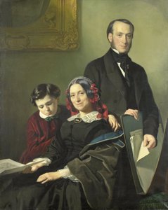 Porträt von Frau A.J. Schmidt-Keiser