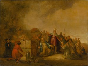 Elijas Opfer auf dem Berg Karmel, 17. Jahrhundert