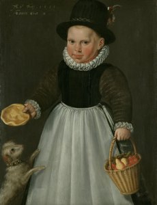 Porträt eines kleinen Jungen von Jacob Willemszoon the Elder Delff