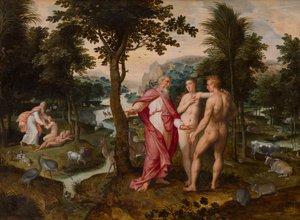 Der Garten Eden von Jacob de Backer