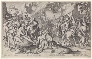 Bekehrung des Paulus von Jacob de Gheyn (II) (attributed to workshop of)