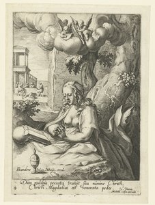 Maria Magdalena als reuige Sünderin von Jacob de Gheyn (II) (workshop of)