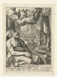Salomo als reuiger Sünder von Jacob de Gheyn (II) (workshop of)