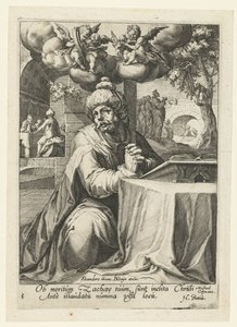 Zachäus als reuiger Sünder von Jacob de Gheyn (II) (workshop of)