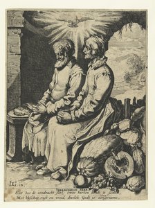 Betendes altes Ehepaar von Jacob de Gheyn (III)