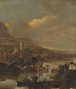 Flussansicht von Jacob de Wet (I) (attributed to)