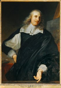 Der Maler Michel Corneille der Ältere, Rektor der königlichen Akademie der Malerei in Paris seit 1656