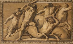 Herkules tötet die Kentauren (Jupiter besiegt die Kentauren)