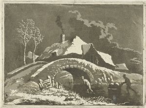 Winterlandschaft von Jacob van Kouwenhoven