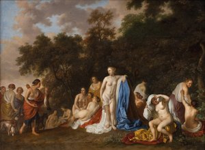 Diana und ihre Nymphen von Jacob van Loo